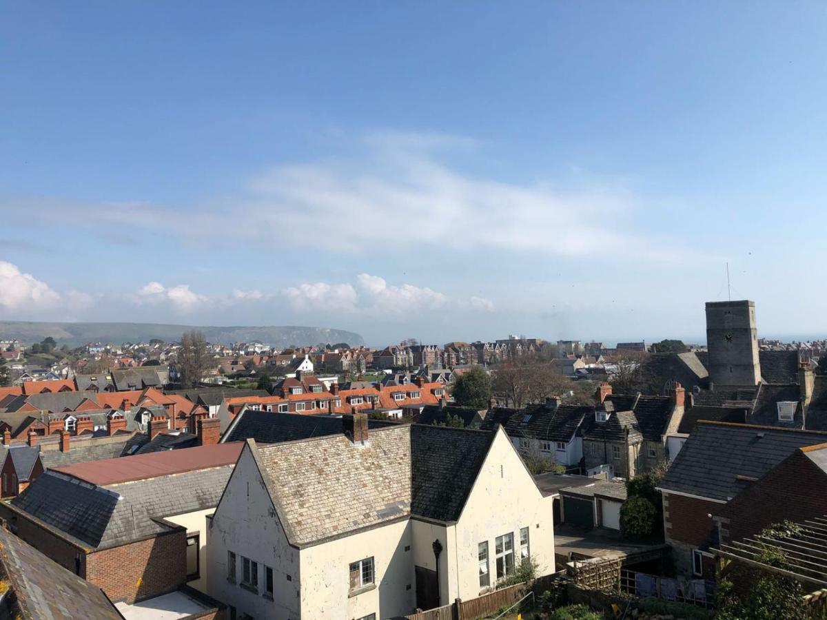 Wight View, Flat 2 Rosslyn House Apartment Swanage Bagian luar foto