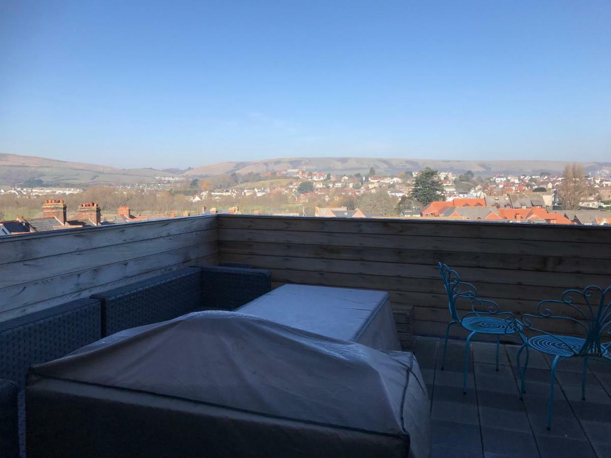 Wight View, Flat 2 Rosslyn House Apartment Swanage Bagian luar foto