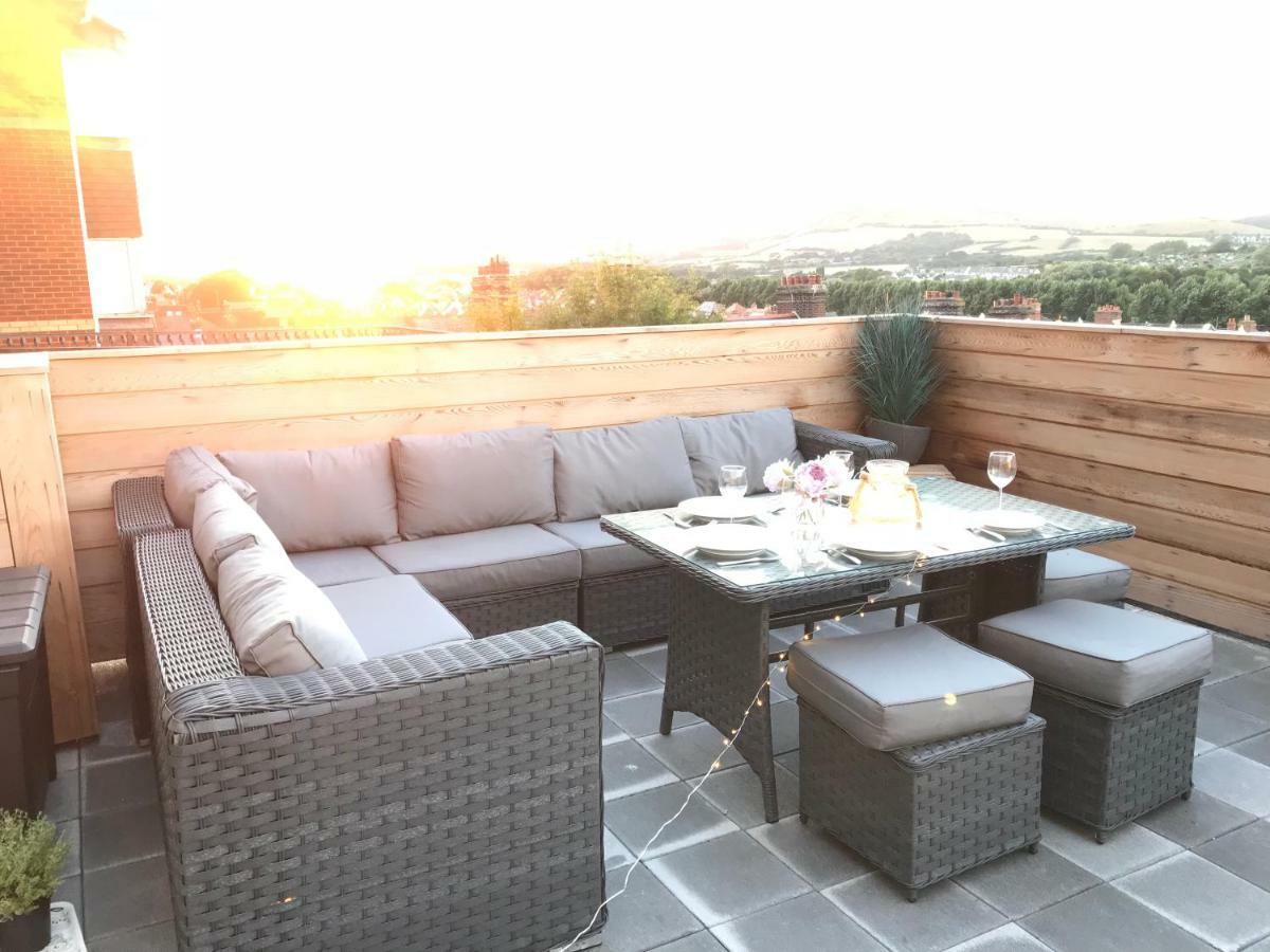 Wight View, Flat 2 Rosslyn House Apartment Swanage Bagian luar foto
