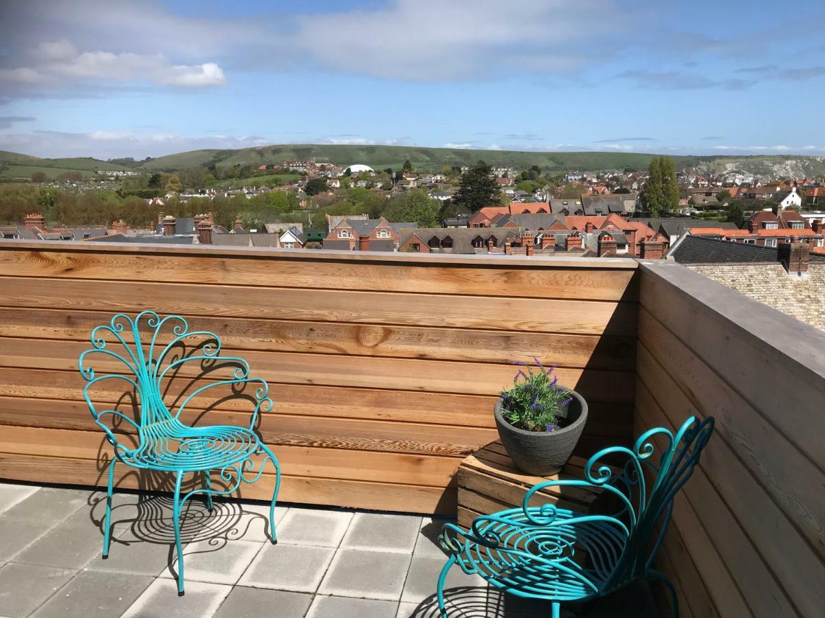 Wight View, Flat 2 Rosslyn House Apartment Swanage Bagian luar foto